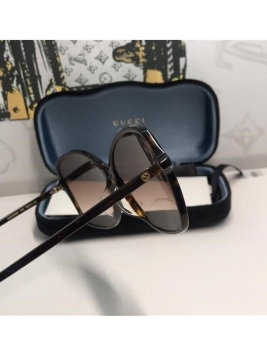 Gucci GG0546SK 002 – Havana Brown Gradient | 60-14-145 | New Authentic” main image 7